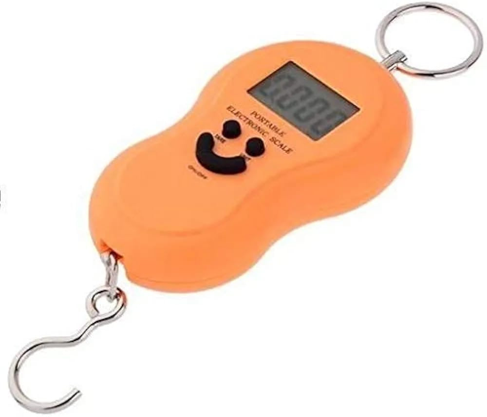 Digital Hanging Portable Electronic Weight Scale - 2 Pieces Set