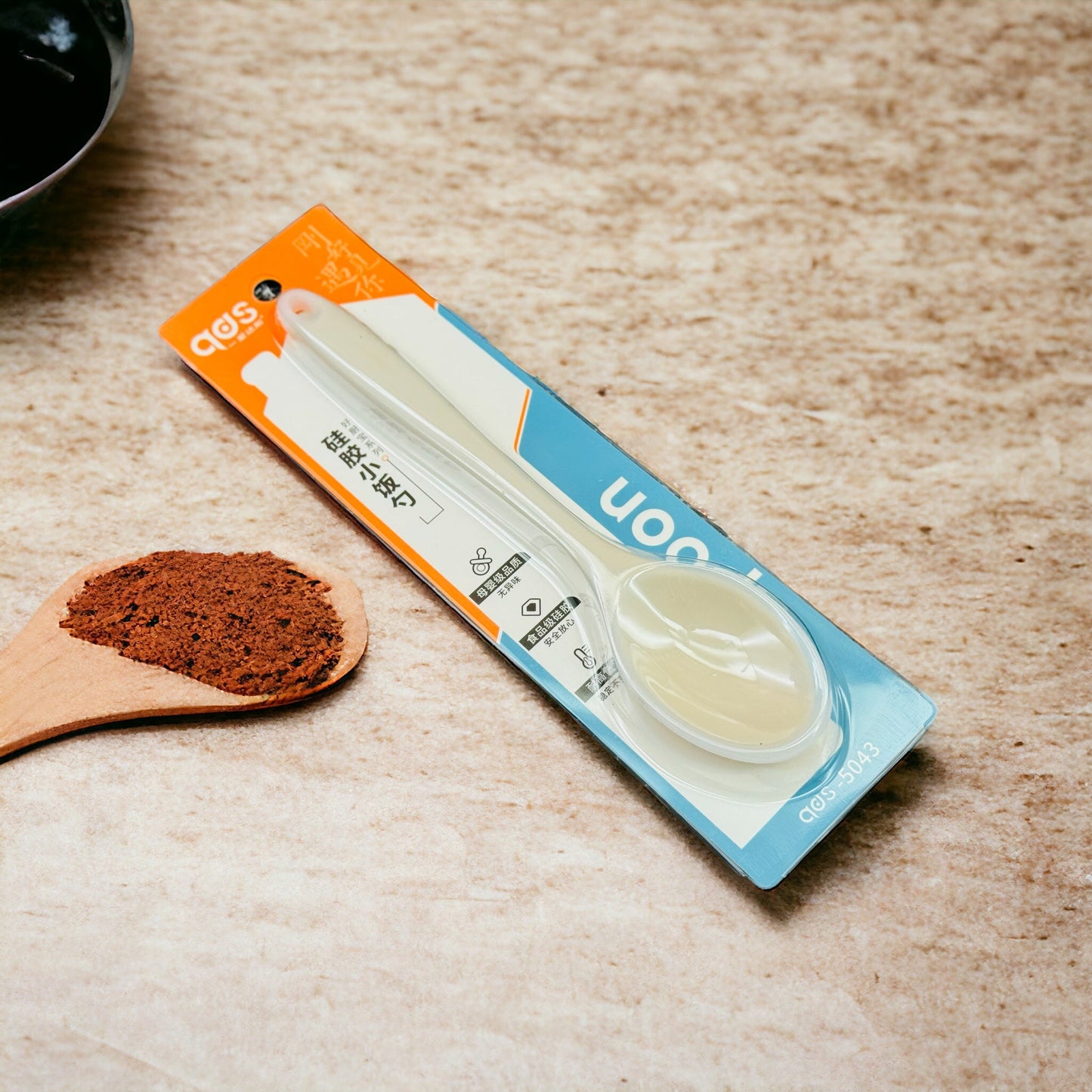 QAS Silicone Spoon And Oil Brush | 2 Pieces set