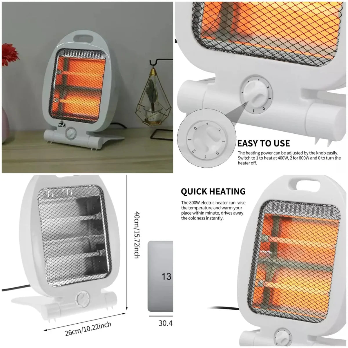 Philips Carbon Halogen Room Heater – Fish Shape