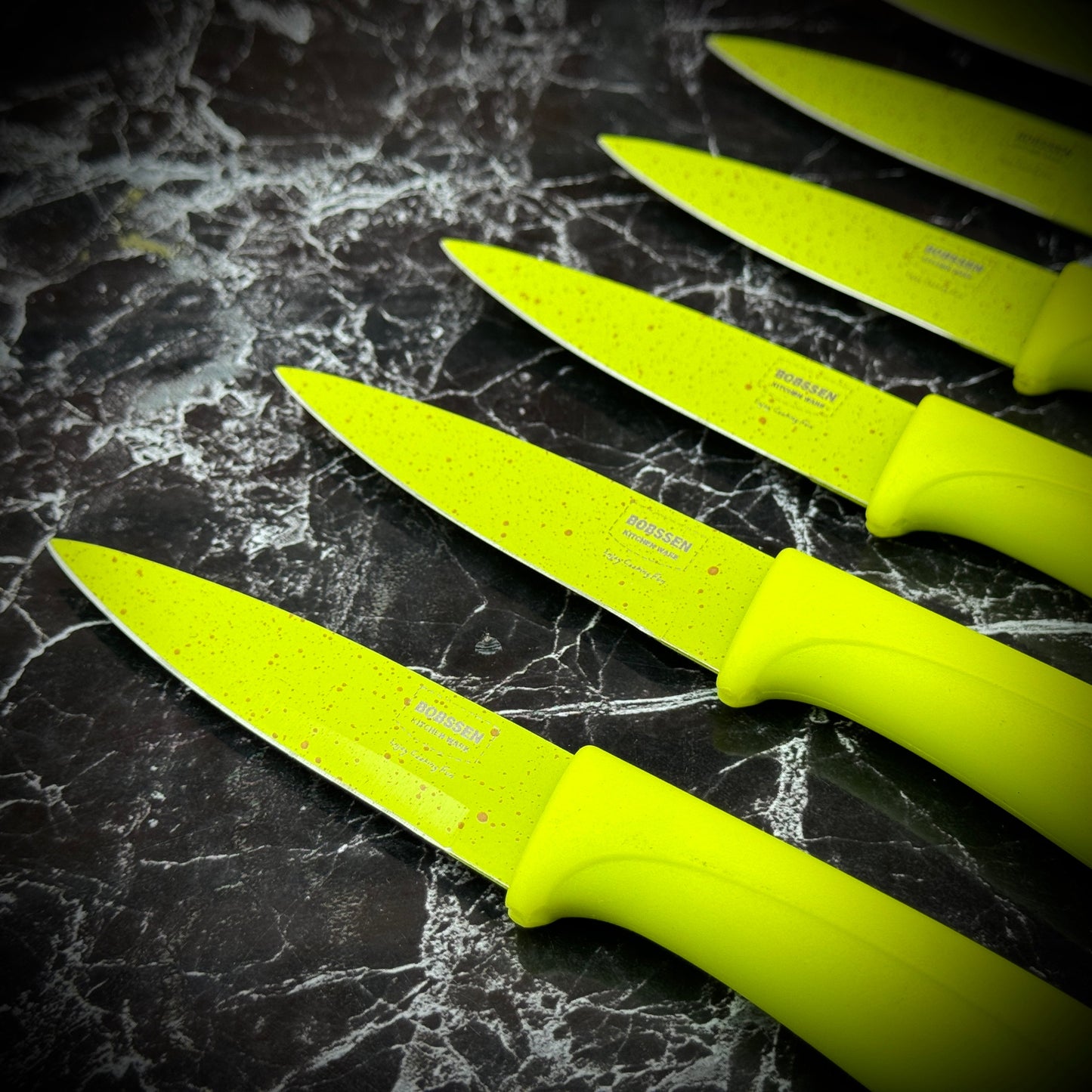 Bobssen Kitchen Knife Set - Pack of 6 (German Lot)