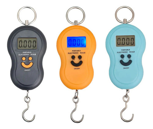 Digital Hanging Portable Electronic Weight Scale - 2 Pieces Set