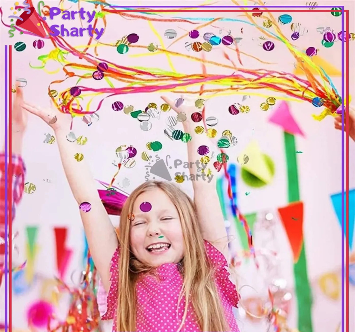 New Design Party balloon Pop Handheld Push Exploding Glitter Confetti Cannon Party Popper Pistol Gun shape balloon