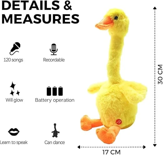 Cute Dancing & Talking Duck Toy – Fun Interactive Playmate for Kids