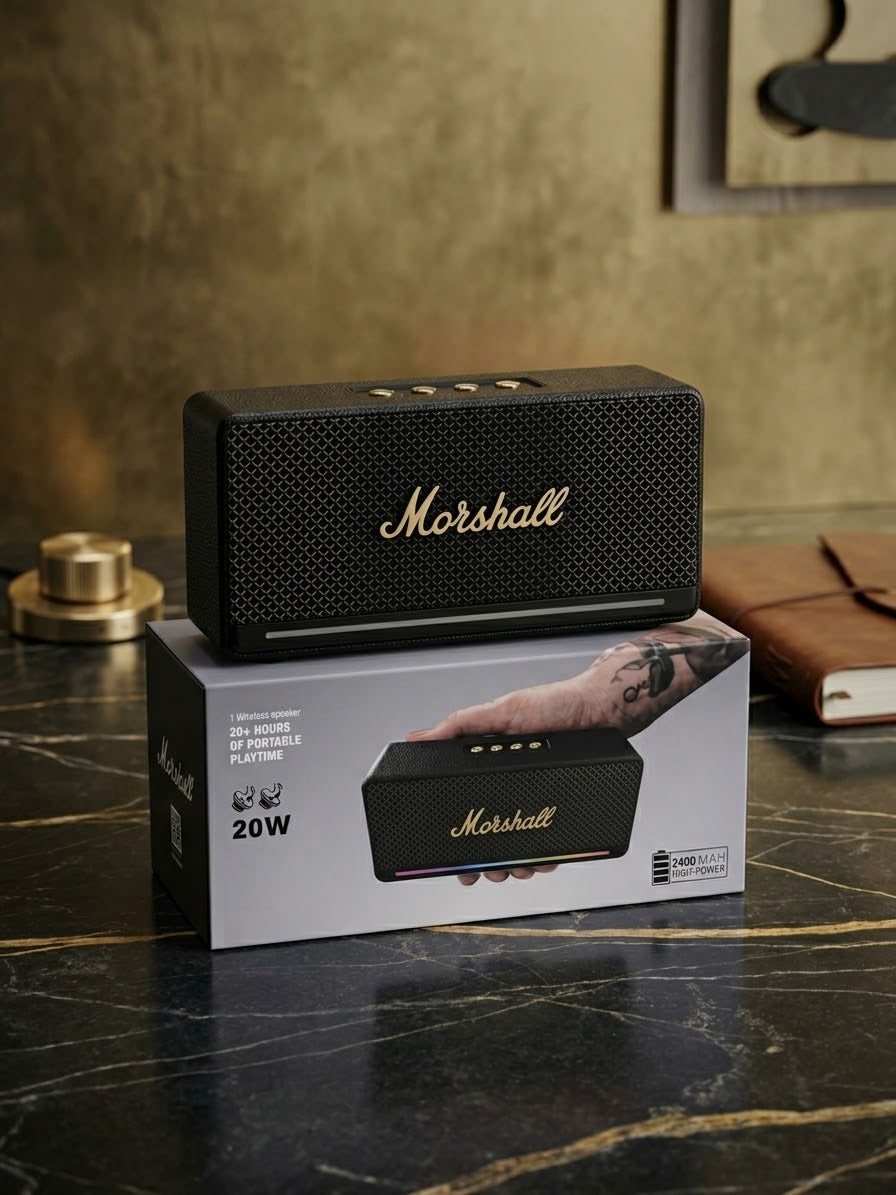 M305 Wireless Bluetooth Speaker – 20+ Hours Playtime with RGB Lights