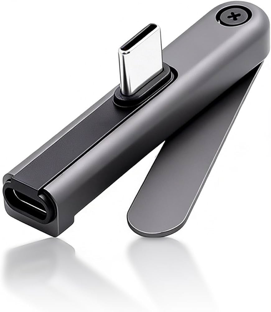 180° Foldable Type-C Fast Charging & Data Transfer Converter
