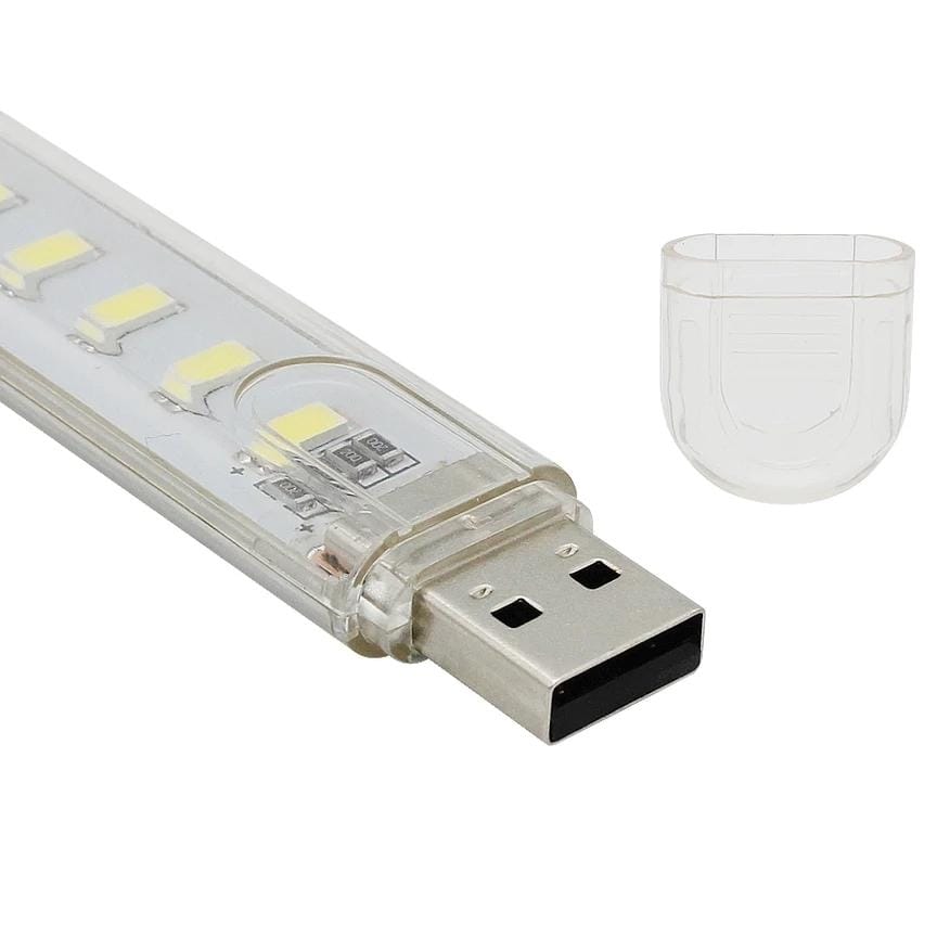 Mini Portable USB LED night light 5730 SMD 8 LEDs lamp reading Camping Cool white buy in Pakistan