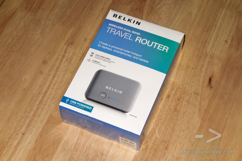 Belkin Travel Dual Band Wireless N Router