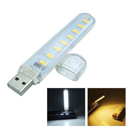 Double Side Portable USB Led Night Light Bulbs LED Light for use in Load Shedding LED light USB LED Light